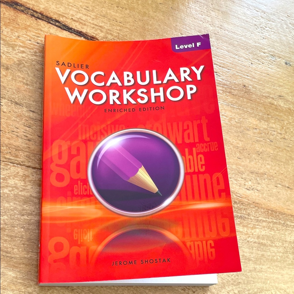 Vocabulary Workshop: Common Core Enriched Edition: Level F (Grade 11)